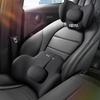 Memory Foam Car Seat Headrest and Lumbar Support Pillow Set