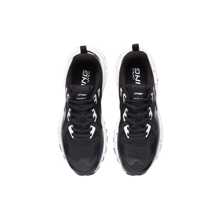 Li-Ning Protective Cloud Rebound Shock Absorption Low-Top Running Shoes Women sneakers Black ARHR084-1