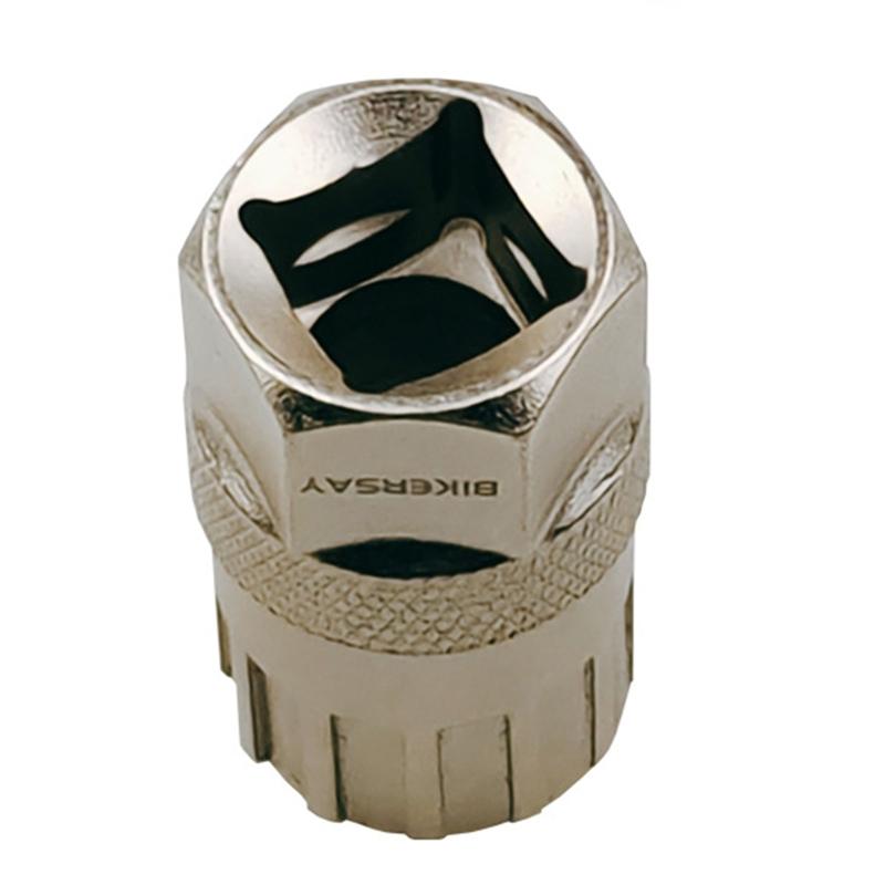 Bike Cassette Lockring Tool Freewheel Cassette Remover Mountain Bike Cassette Removal Tool Bicycle Freewheel Remover