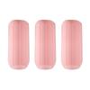 3Pcs Leakproof Leak Proof Toiletries Sleeves Silicone Refillable Bottle Protective Cap