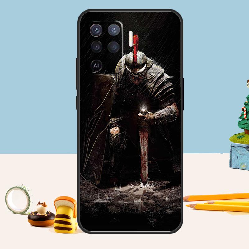 Spartan Case For Oppo A54 A74 A94 A80 A60 A40 A18 A38 A58 A78 A98 A96 A76 A16 A15 A17 A57 A5 A6 Pro