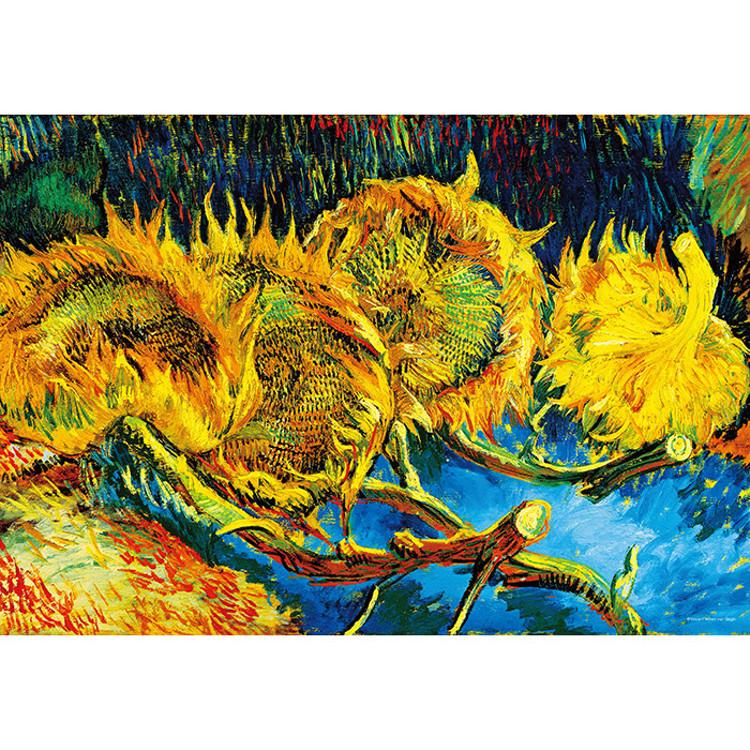 1014 Piece Jigsaw Puzzle - Four Sunflowers, Popular Korean Puzzle