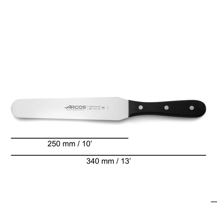 Spatule plate, Pro. Lame lisse 205 mm