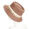 2025 Women's Elegant Autumn/Winter Wool Felt Top Hat - Stylish, Warm Travel & Shopping Bucket Hat