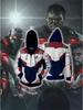 2025 Autumn/Winter Classic Marvel Series Men's Drawstring Zipper Hoodie
