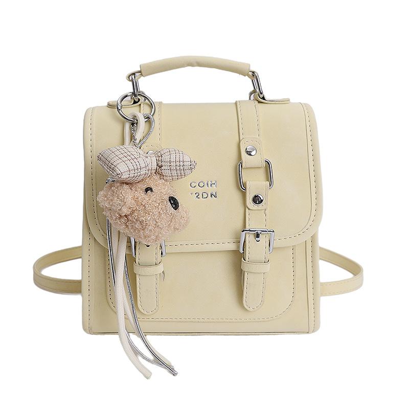 College-style Double-shoulder Bag, Travel-sized Backpack, Fashionable and Relaxed Style Crossbody Bag