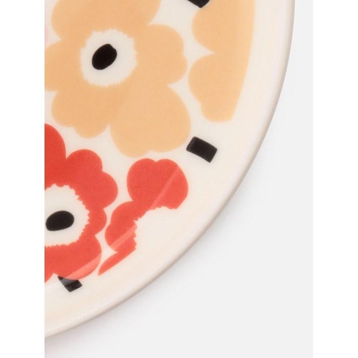 Marimekko Plato Pikkuinen Unikko 13.5cm Mujer 52_1_52269475495 F Rosa Claro x Naranja