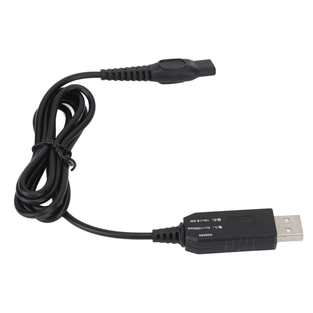 Electric Shaver Razor Charger Cord 15V Professional Beard Trimmer USB Charging Cable Fit for HQ8505