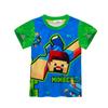 Short Sleeve, Minecraft-Minecraft Print Set, Children'S Short Sleeve Loungewear Set 92693