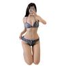Sexy Lingerie Three-point Beach Bikini Seduction Short Hot Pants on Bed Hot No-take Jeans