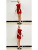 European & American Women's Summer Sequin One-Shoulder Backless Beach Dress - Hot Girl Feather Bodycon Style