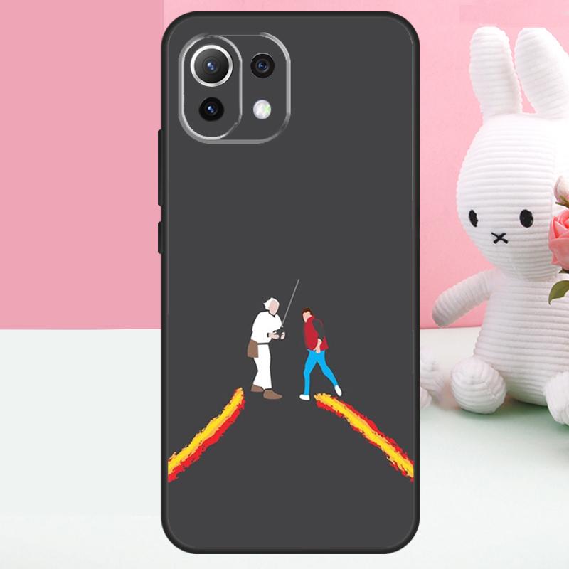 Retro Back To The Future Case For Xiaomi 13 11T 12T Pro 12 Lite 12X Cover For POCO F5 Pro X3 X4 X5 Pro M5 F4 GT F3