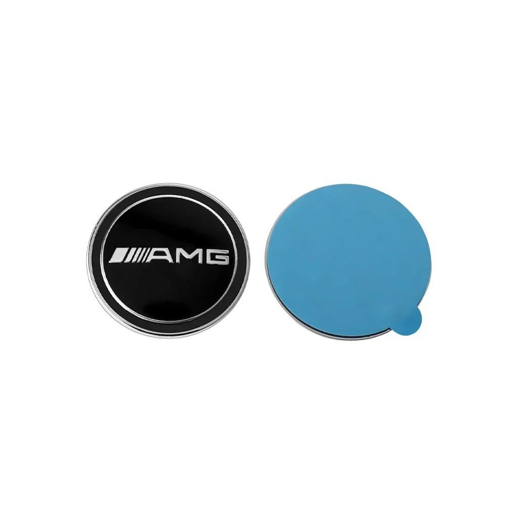 Samolepka na auto Pro Benz AMG Hliníková Samolepka na kapotu auta 57mm Znak Pro AMG Mercedes Benz W166 W177 W246 W221 W202 W204 W205 W21