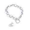 Yhpup Stainless Steel Baroque Imitation Pearls Pendant Necklace Bracelet Bangle Toggle-Clasps Fashion High Quality Chain Jewelry