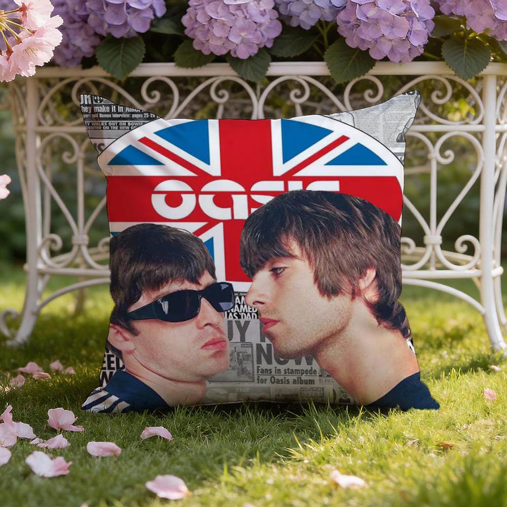 Band Cool O-OasisS Cushion Cover Home & Car Dual-Scene Pillow Cover: Reversible for Premium Comfort