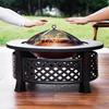 Outdoor Charcoal BBQ Fire Pit Stove