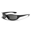 Glasses Square Rivets Future Wind Sunglasses Women'S Sweet Cool Sunglasses Men