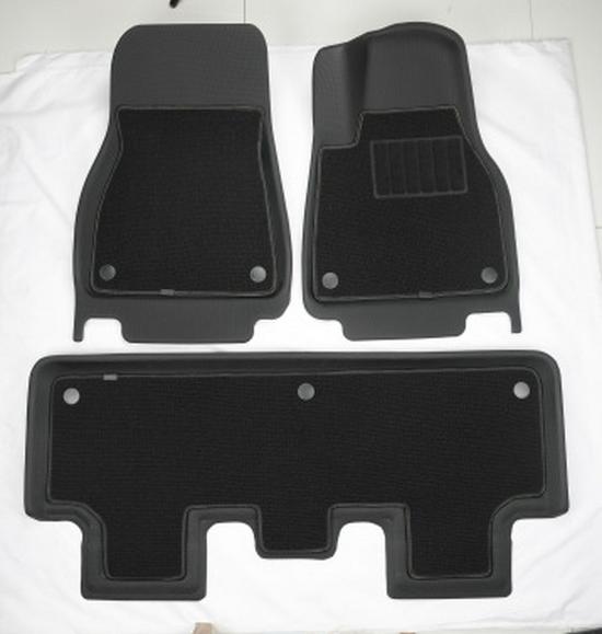 Non-Slip XPE TPE Floor Mats & Trunk Mat for Tesla Model 3/Y, Left & Right-Hand Drive, with Backrest & Foot Pads