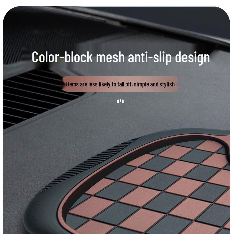 Multifunctional Anti-slip Pad & Mobile Holder with Parking Number Plate