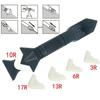 Cement slurry scraper kit three in one Fillet corner beauty crack scraper tool Anti mold edge sealing scraper Scratching Tool