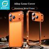 Eary for iPhone 17 Pro Max 17 Pro Phone Case With Alloy Lens Cover Aluminum Metal Frame Shells & Alloy Camera Screen Protection