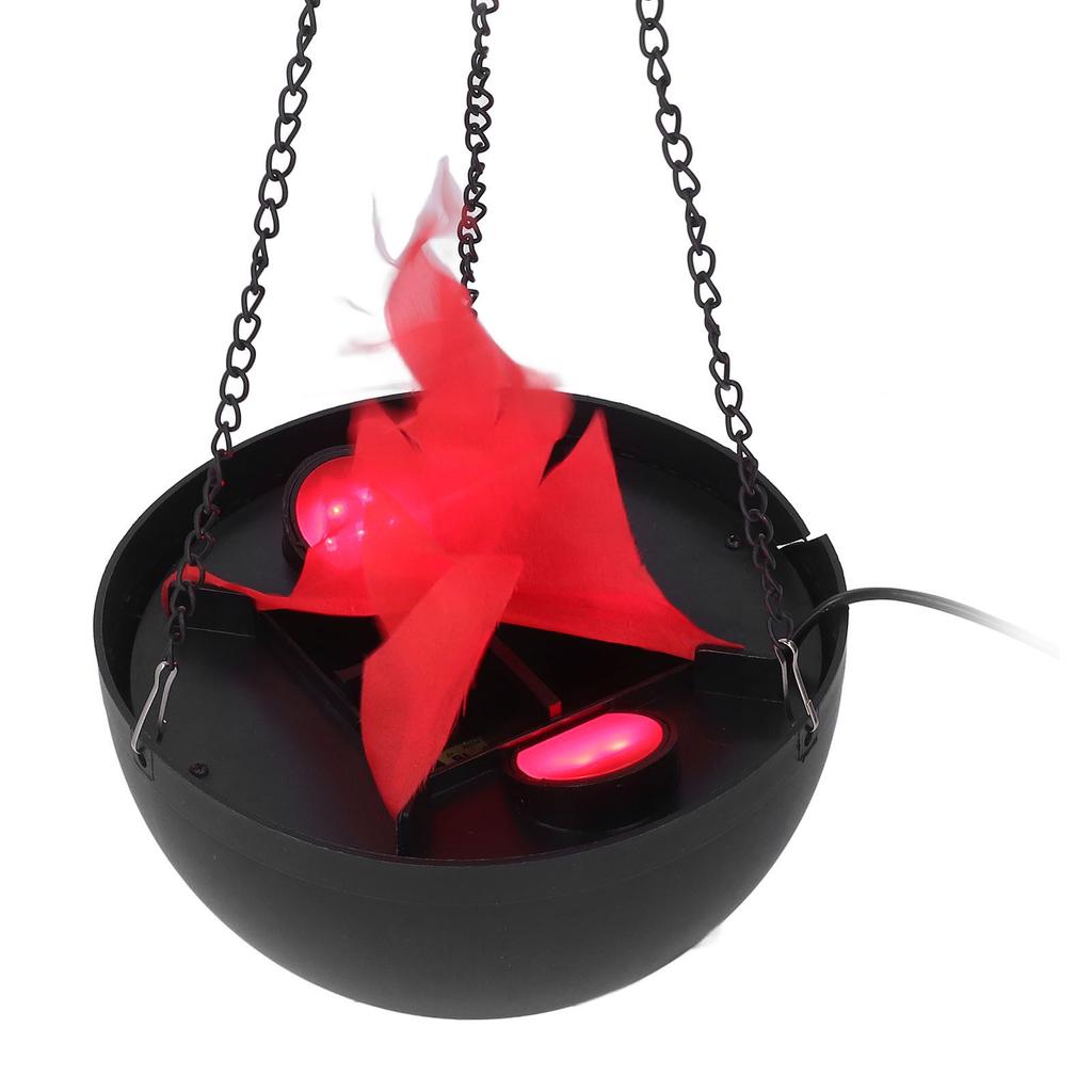 Fake Flame Lamp 3D LED Artificial Fake Fire Flame Light Decorative Prop for Christmas Halloween New Year