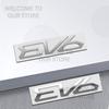 Car Decor Metal For EV6 Kia GT Version Electric SUV Letter Emblem 3D Sticker Accessories Tail Rear Trunk Decals pgncs50