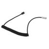 Type C Coiled Cable Professional USB C to BMPCC4K BMPCC6K Trigger Coiled Power Cable with Indicator