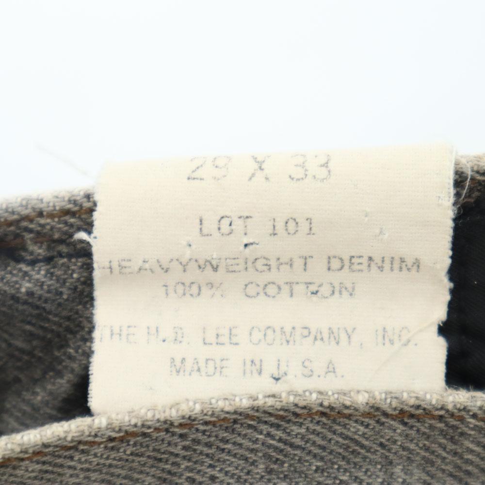 Lee 90s Made in USA Old Denim pants W29 gray Jeans button fly Men's Used