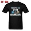 Mens Black T Shirt Letter Patchwork Fahsion Clothes Father Day Im A Triathlon Dad Just Like Normal Except Cooler New Tshirts