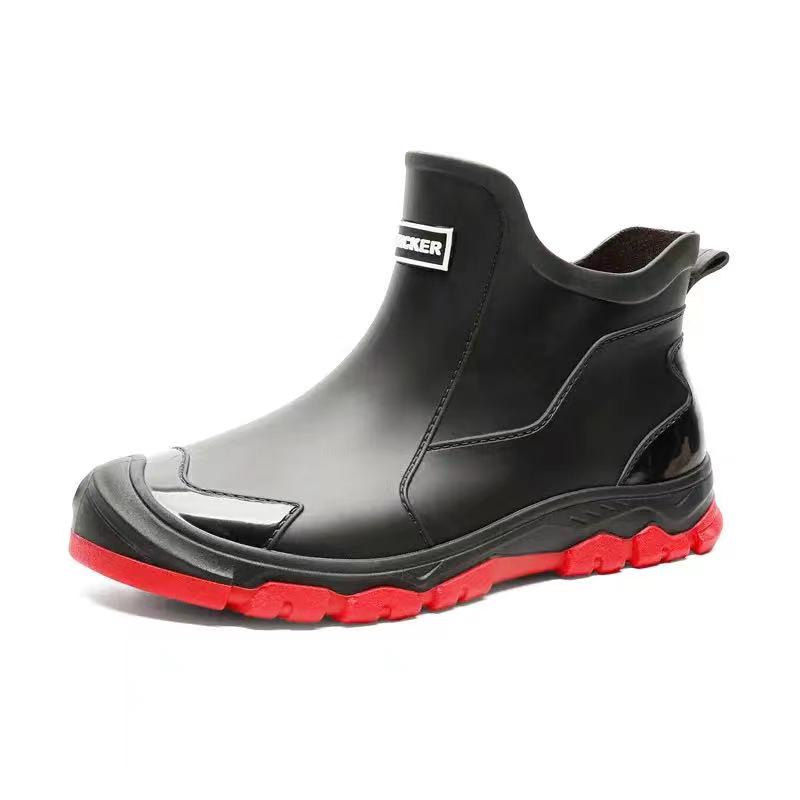 SMajong Unisex Rain Boots | Non-Slip Chelsea Design | Waterproof & Breathable | For Men & Women