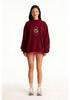 Women's Heavyweight Mid-High Collar Loose Sweatshirt - Trendy & Versatile for Spring & Autumn