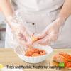 Fangcaodi Thickened Disposable PE Food Grade Gloves