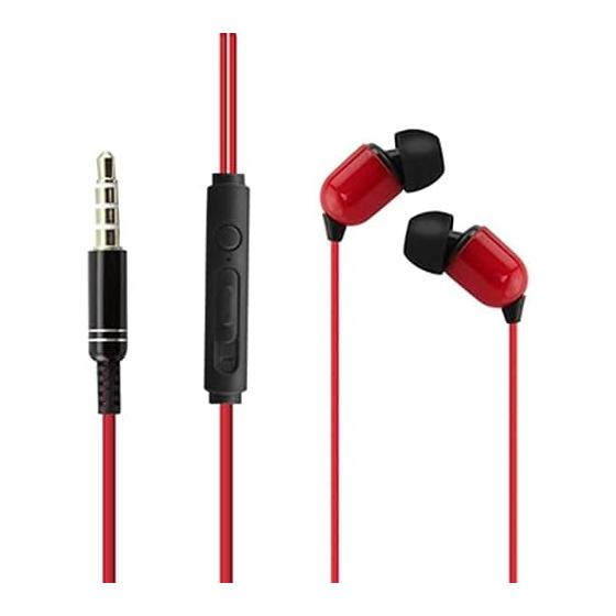 Extra Long Earphones, Wired, 3.5mm, 4-Pole Plug, 3m Cable, Canal Type, Call Compatible, Stereo, Lightweight, Noise Canceling, 10mm Driver, Stylish,