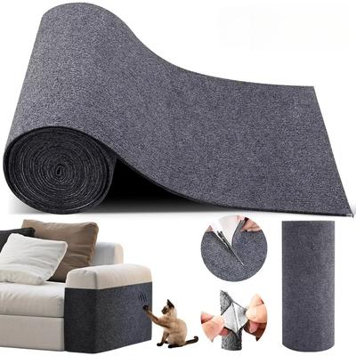Selbstklebender Anti-Katzenkratz-Teppich Mehrzweck Katzenkratz-Teppich für Couch Couch-Ecke Innenmöbel DIY Schutz