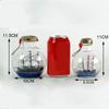 Bottle Sailing Ship Glass Ing Boat In Ing Bottle Drift Bottle Decor Desktop Ornament For Home Office
