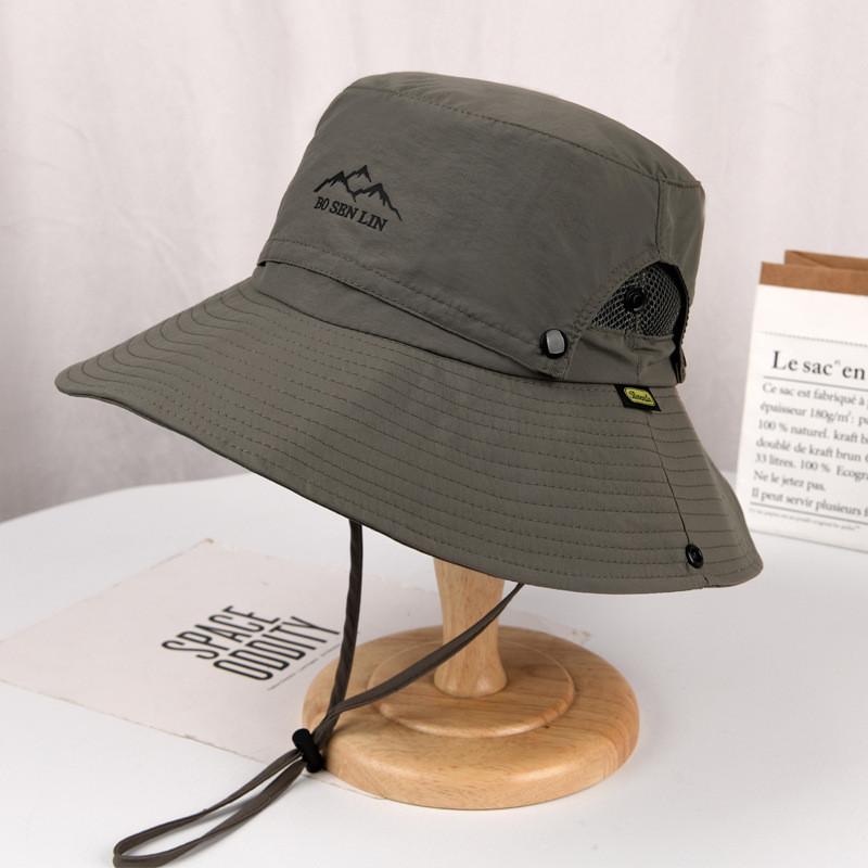 Uv Protection Cap For Travel With Waterproof Quickdry Fabric And Large Brim Suitable For All Seasons