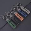 Leather Car Keychain Keyring Key Ring Chain Pendant For Volvo Rdesign V90 XC40 V60 S60 V70 XC60 T6 S90 Polestar XC90 V40 V50 AWD