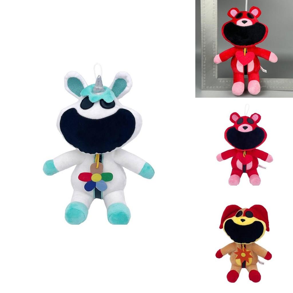 Smiling Critters Rabbit Plush Toy Adorable Cartoon Style 30cm Tall Customizable Design