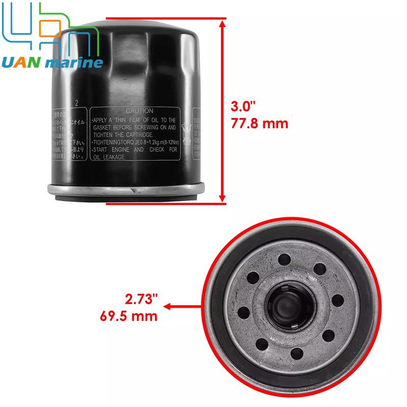Oil Filter For Yamaha 5GH-13440-00-00 5GH-13440-10-00 5GH-13440-30-00 5GH-13440-50-00 5GH-13440-70-00