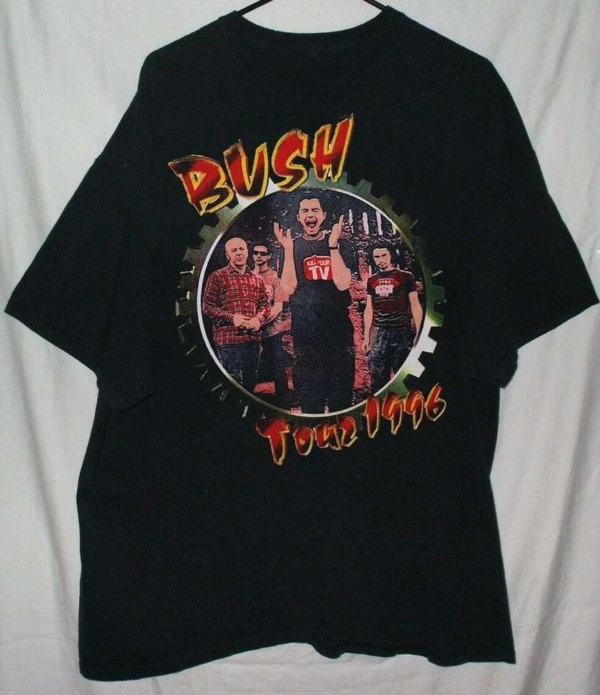 Футболка унисекс Bush Tour Band Grunge Rock Rap Все размеры от S до 5XL XL