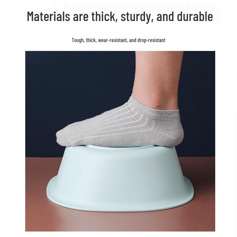 Chahua 34cm Large Thickened Antibacterial Plastic Basin