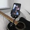Magnetic Guitar Phone Holder Adjustable Clip Guitar Smartphone Mount for 6-8.8cm Thick Guitar Ukulele Bass Mandolin