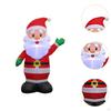 Christmas Inflatable Santa Claus Blow Yard Decoration Funny Large Props Weatherproof Xmas