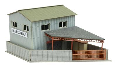 Sankei Miniature Art Petit Town Factory Paper Craft 1/220 MP01-160