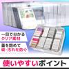 Trading Card Storage Case, Deck Management, Waterproof, Dustproof, Large Capacity, PSA Loader Compatible, Removable Dividers, Clear Color