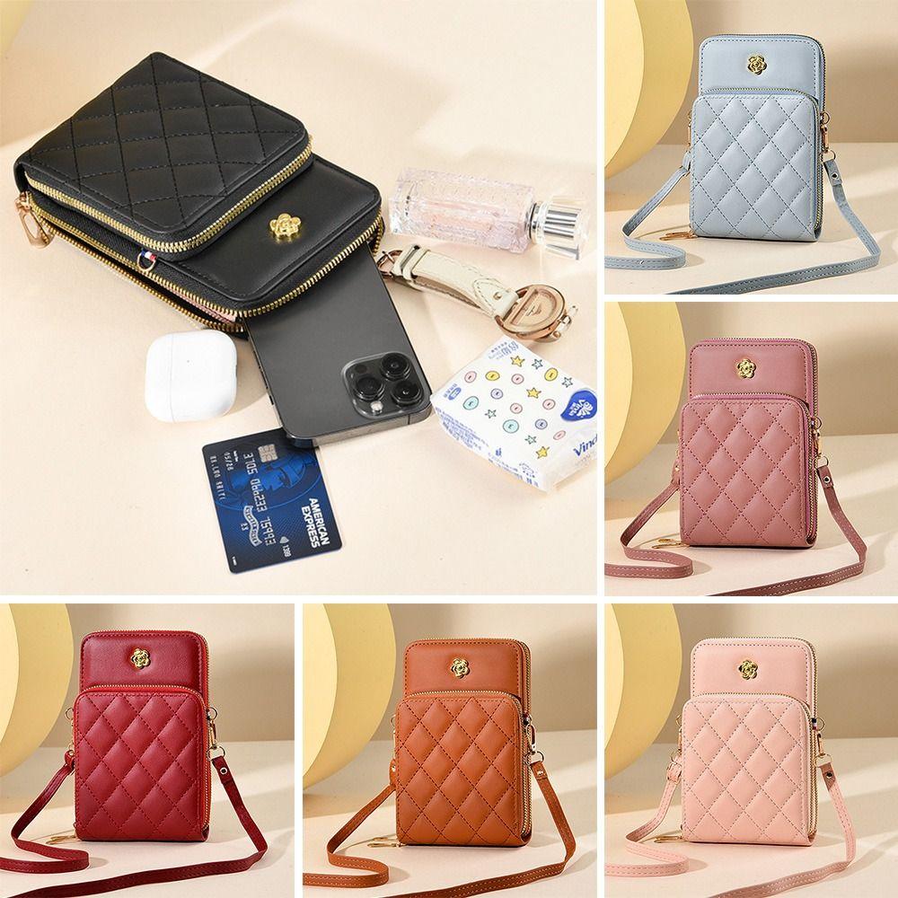 

Однотонные сумки для мобильных телефонов, женские кошельки большой емкости, многофункциональный кошелек, сумка