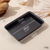 Deep Carbon Steel Cake Tray Nonstick Coating Robusts Build Baking Pan Cooking Sheet for Breads Pastries Casseroles