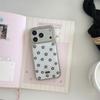 Korean Style Floral Lanyard for iPhone 17, 16 Pro Max, 15, 14 - Full Screen Case