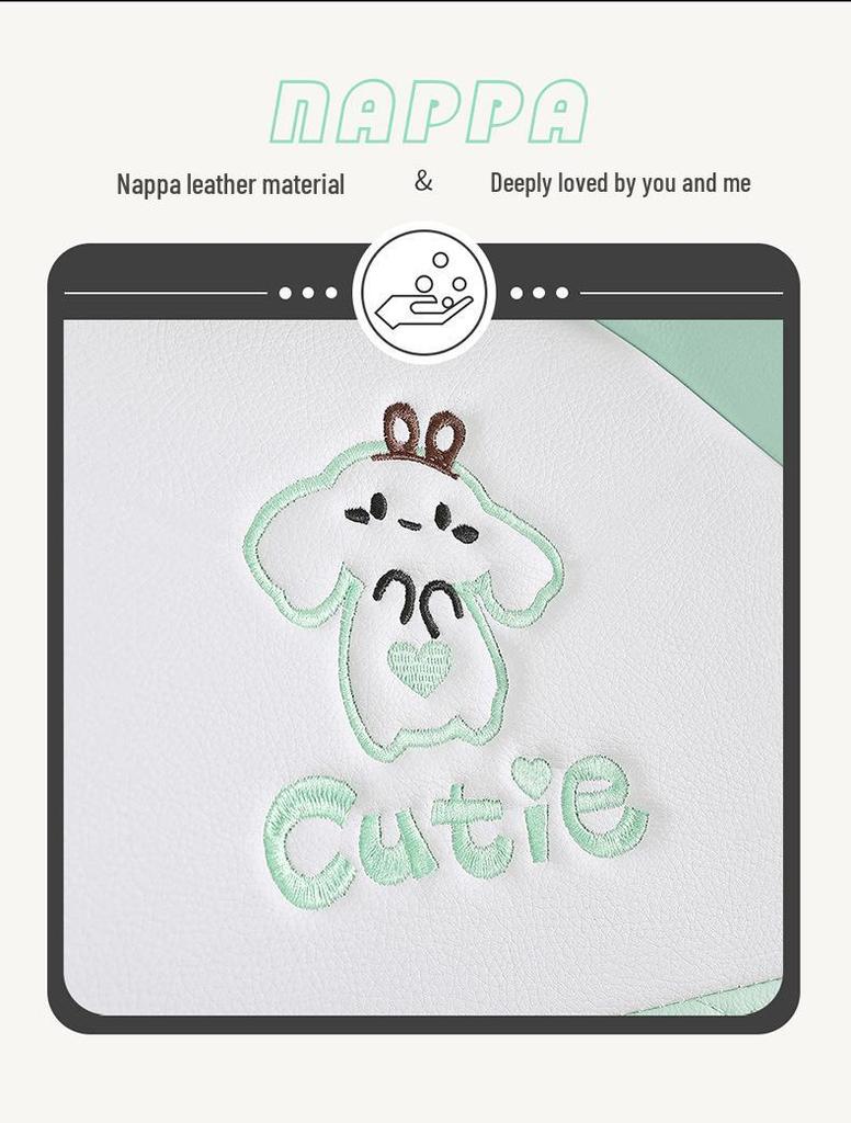 Cartoon Lingbao BOX Car Seat Cushion: Four-Season Full Surround Cover for New Energy Vehicles